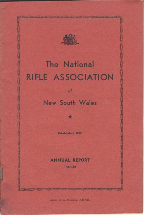 NRA of NSW 1949 Annual Report | Collections WA