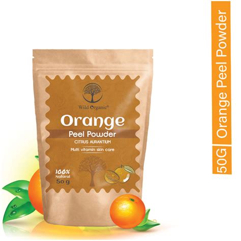 Orange Peel Powder – 50 gm – Wildorganic ind