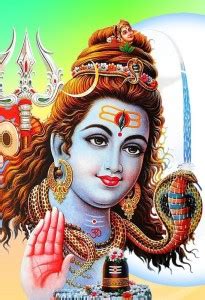 Poster Lord Shiva Bholenath Full Face Pic sl-9921 (Large Poster, 36x24 ...