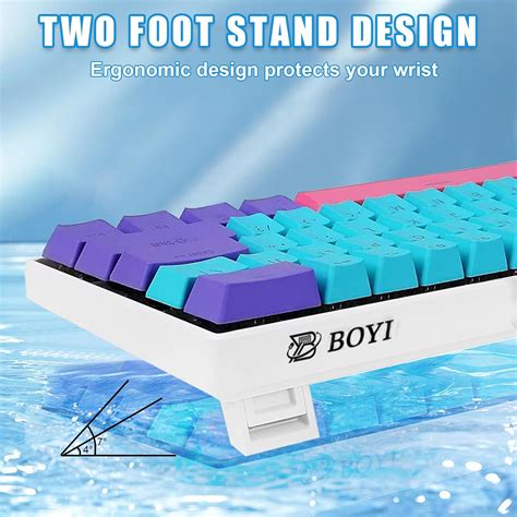 BOYI 60% Wired Mechanical Gaming Keyboard,61 Mini India | Ubuy