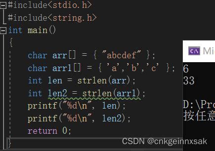 Strlen Examples 的图像结果