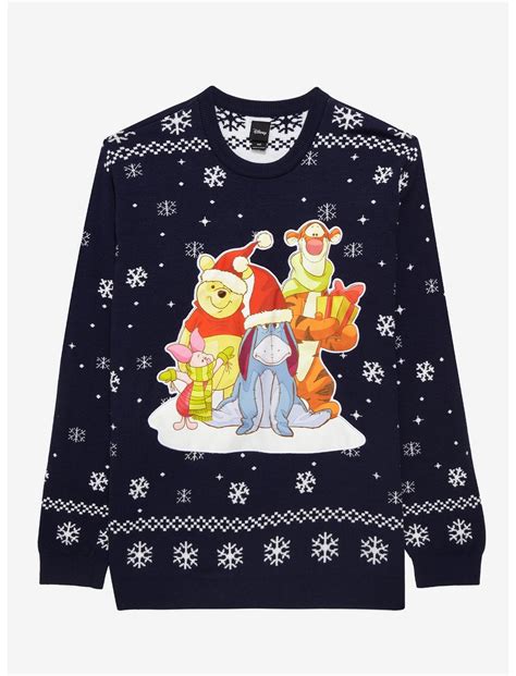 Disney Winnie the Pooh Pooh & Friends Holiday Sweater | BoxLunch