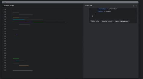 Android Studio Bot 的图像结果
