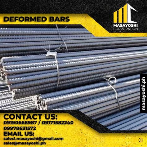 10mm x 6m Deformed Bar Grade 33 | Reinforcement Bar | Rebar | RSB | Steel Bars on Carousell