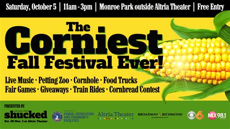 The Corniest Fall Fest Ever! | Altria Theater | Official Website