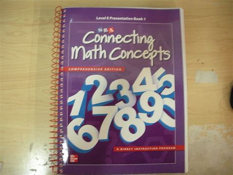 Level E Tpb 1 (CONNECTING MATH CONCEPTS): Amazon.co.uk: McGraw Hill ...