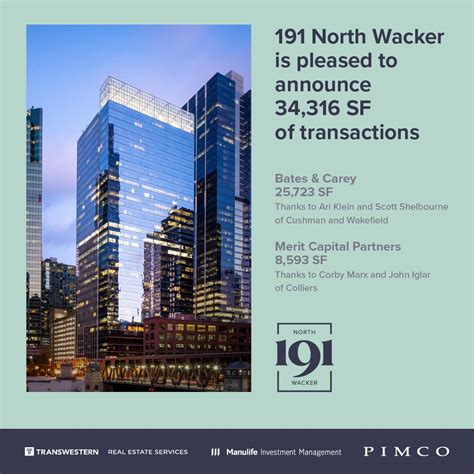 We're pleased to announce that our TW Chicago agency leasing team has ...
