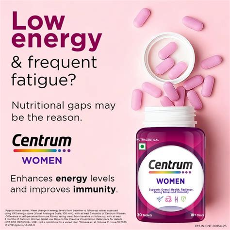 Buy Centrum Women 50 Tablets for INR 685.00 | Centrum