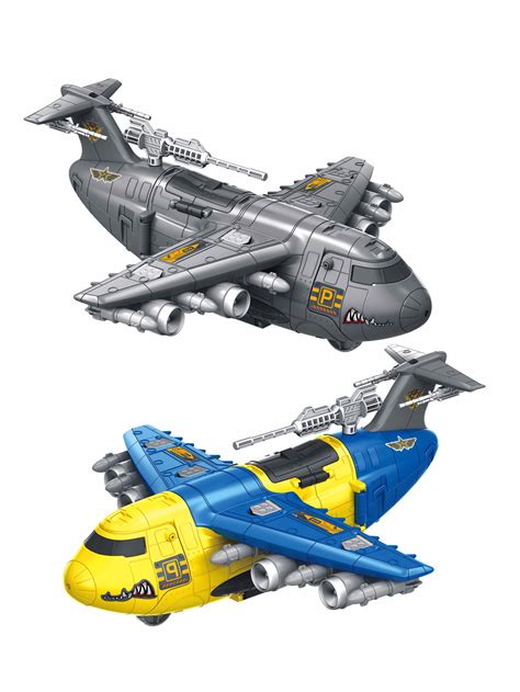 Cargo Plane Toy Model, Transformable Parking Lot Sliding Track ...