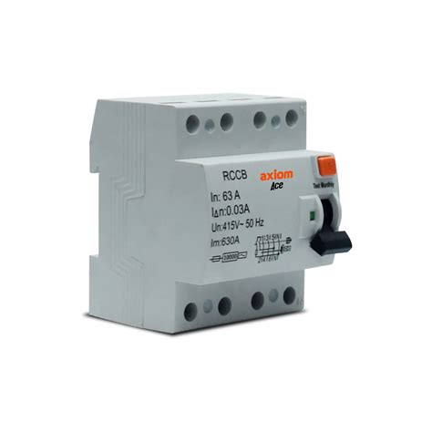 RCCB ACE Electric Solutions | Axiom Controls Switchgear