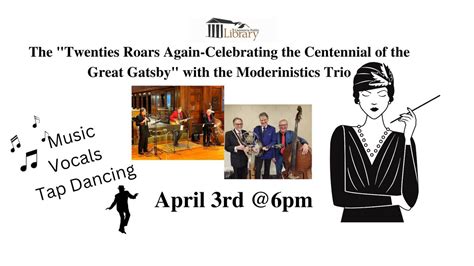 The Twenties Roars Again-Celebrating the Centennial of the Great Gatsby ...