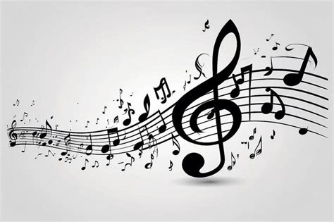 Music note vector | Premium AI-generated image