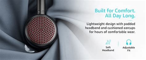 Amazon Basics Pro Series Wired USB On Ear Headset with Mic | 40 mm ...