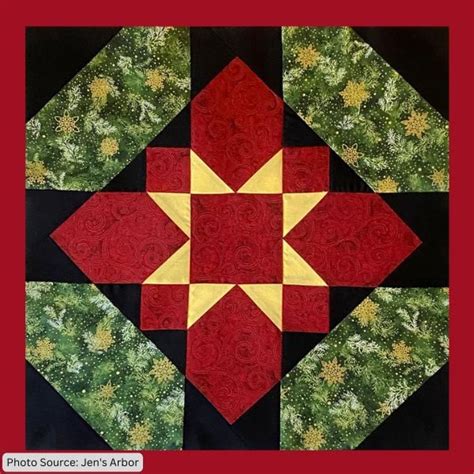 Christmas Table Topper Quilt Pattern 的图像结果