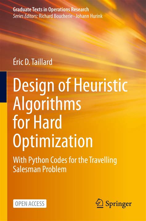 Buy Design of Heuristic Algorithms for Hard Optimization: With Python ...