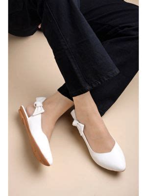 Buy Shoetopia Casual Side Bow Detailed White Flat Belly For Girls (EURO ...