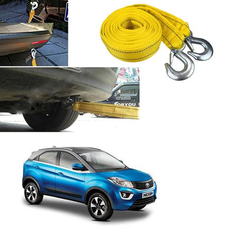 AdroitZ Towing Cable with Self Hook for Tata Nexon : Amazon.in: Car ...