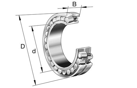 23036-E1A-XL-K-M-C4 Spherical Roller Bearing: inform yourself & order ...