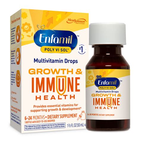 Enfamil Baby Vitamin Poly-Vi-Sol With Iron Multivitamin, 40% OFF