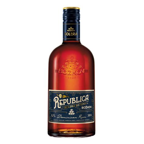Božkov Republica Solera 0,7l 38% | Excaliburshop