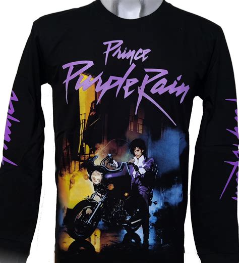 Prince long-sleeved t-shirt Purple Rain size L