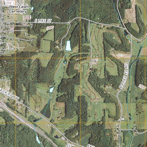 Minerva, OH (2010, 24000-Scale) Map by United States Geological Survey | Avenza Maps