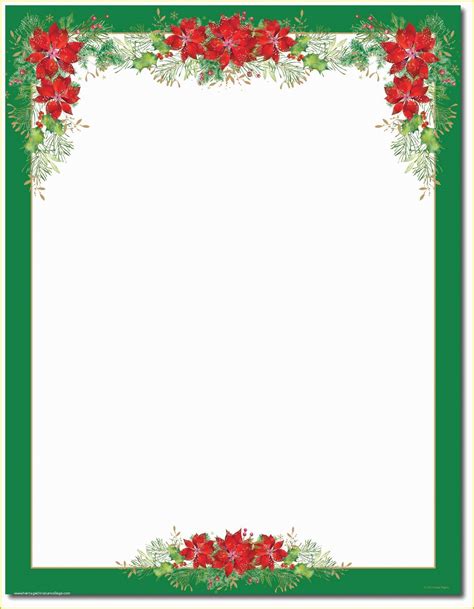 Free Christmas Stationery Templates Of 17 Christmas Paper Templates Doc ...