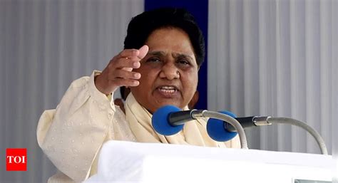 Mayawati: 'Taking BSP leaders in its party will only weaken SP', says ...