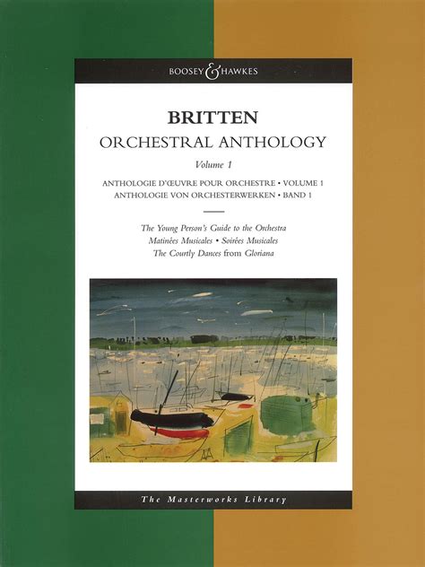 Orchestral Anthology - Volume 1 The Masterworks Library (includes Young ...
