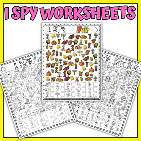 Free St Patrick's Day I Spy Printable
