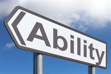 ability - highway sign image