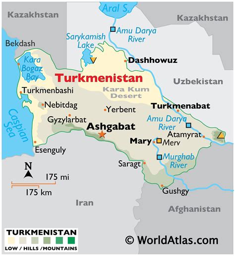 Turkmenistan Maps & Facts - World Atlas