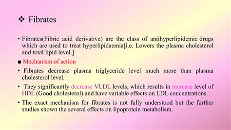 Fibrates_(Antihyperlipidemic) statin drugs | PPTX