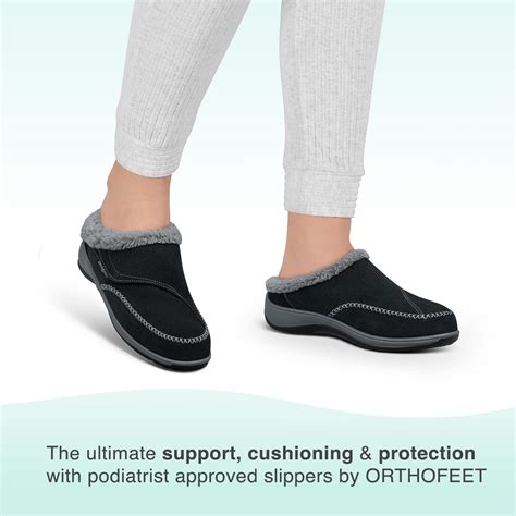 Buy Orthofeet Innovative Orthopedic Slippers for Women - Ideal for ...
