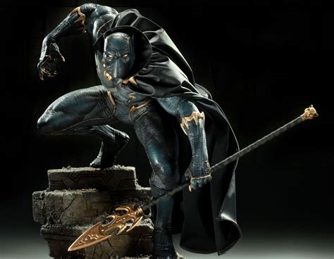Black Panther Statue | Black panther statue, Marvel statues, Black panther
