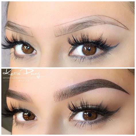 Image result for Microblading Brows with No Shape