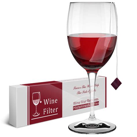 Snapklik.com : WEESIGEI Wine Filter Sulfite Purifier: Wine Filters Remover Histamines Sulfite ...