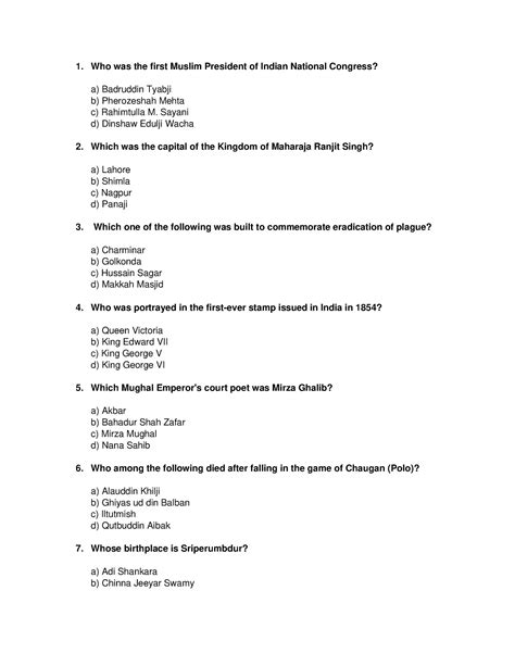 History of modern indian part 3 - Who was the first Muslim President of Indian National Congress ...