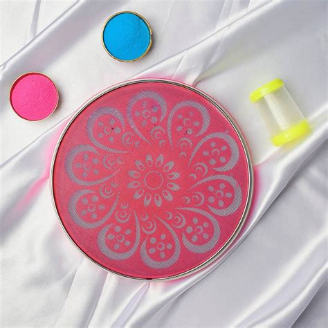 Dweep Sara Readymade DIY Rangoli Mat Easy to use Rangoli Diwali Gift ...