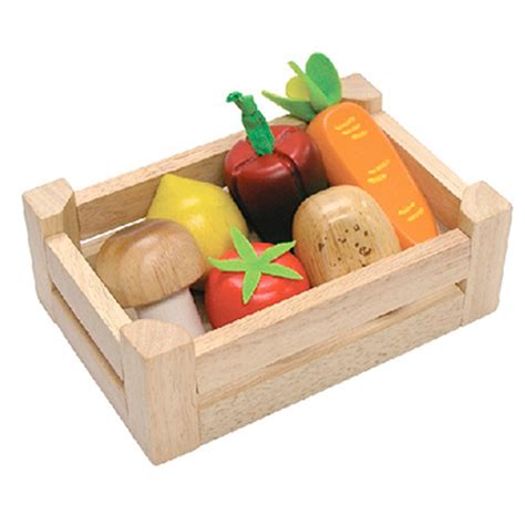 Buy Wooden Vegetable Basket Play Set (3-7 Years) on Snooplay India