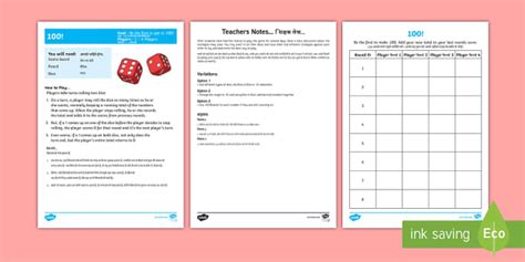 100 Maths Game - English / Hindi हिंदी - Twinkl