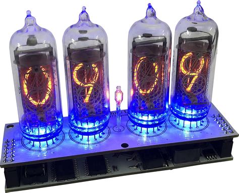 Amazon.com: UpCrafts Studio Design In14 Nixie Tube Clock Kit DIY Board ...