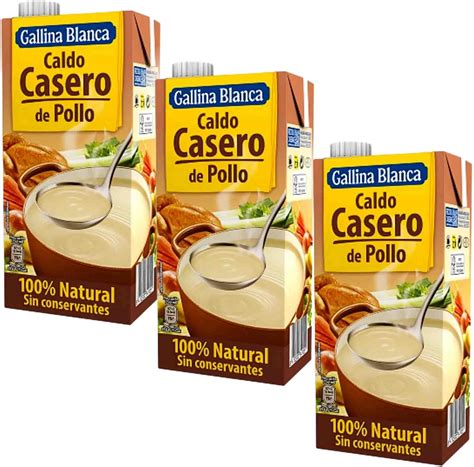 Spanish Chicken Broth | Low Carb & Gluten Free| Clear Liquid Broth, not ...