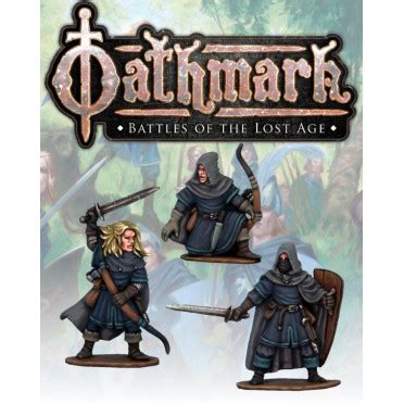 Buy Oathmark: Elf Light Infantry Champions - North Star - Miniatures games