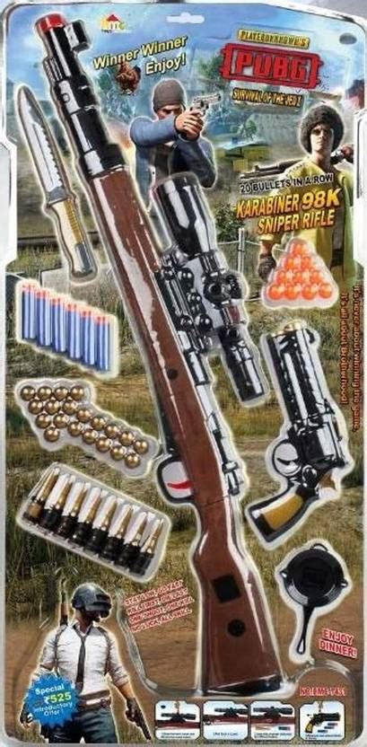 Sajani Original PubG Theme Gun Toys Set with Assault Rifle, Toy Knife ...