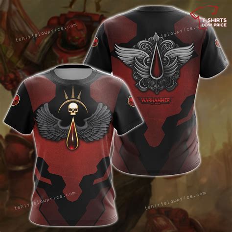 Warhammer 40k Blood Angels Game 3D T-Shirt - T-shirts Low Price