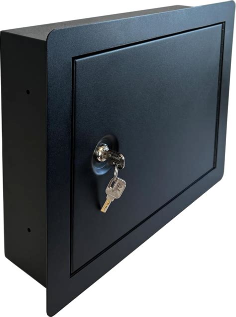In-Wall Safe with Key Lock – Heavy-Duty Steel Lockable Hidden Wall ...