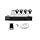 Buy Hikvision 4 CCTV Cameras (Night Vision) & 4 Channel DVR Standalone ...