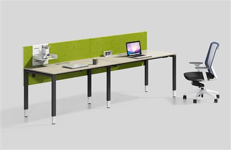 左柚 现代简约职员桌员工屏风工位办公桌（职员）_设计素材库免费下载-美间设计