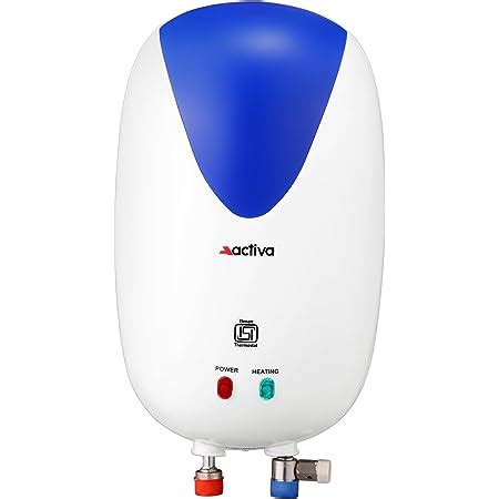 Buy ACTIVA Instant 3 LTR 3 KVA Special Anti Rust Coated 0.7 mm SS Tank ...
